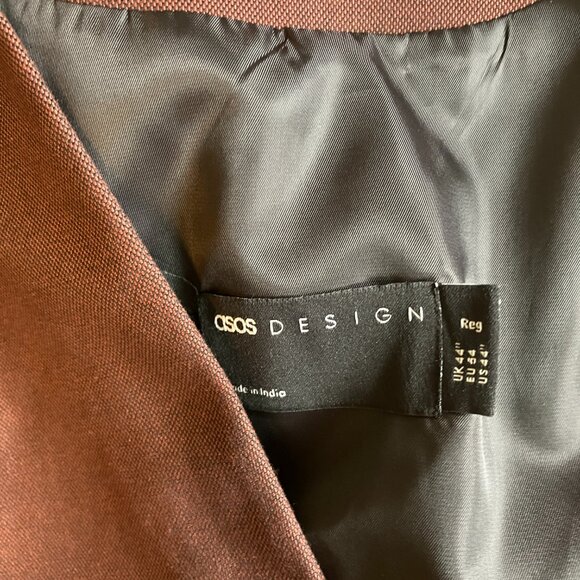 ASOS Design 3 piece Suit 44R Slim fit - Picture 6 of 9